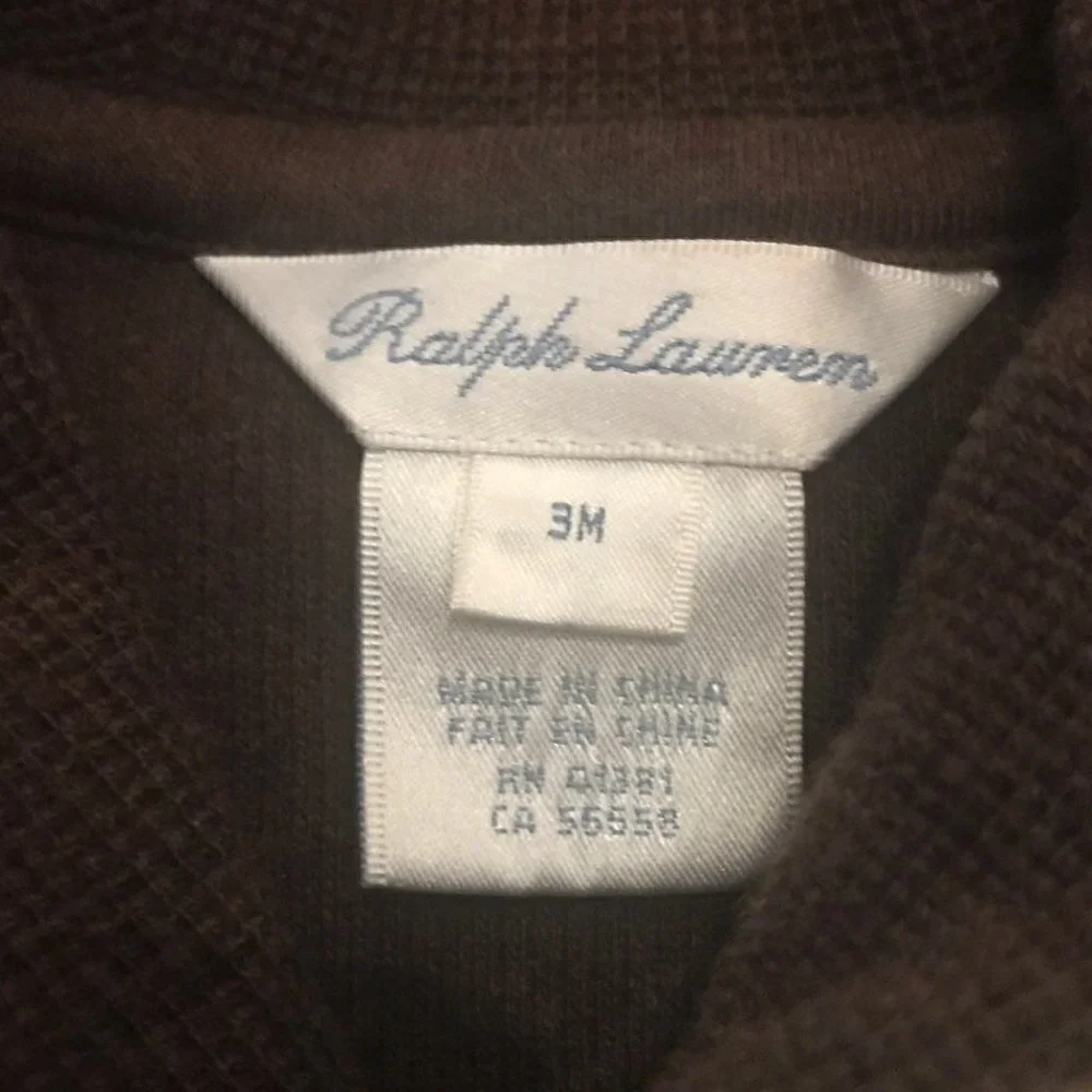 Ralph Lauren Sweater Onesie